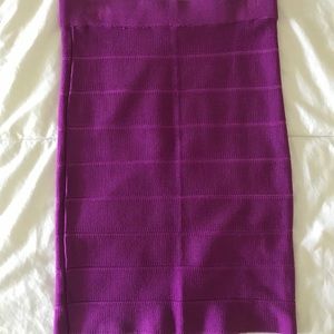 LF Millau Elastic Mini Pencil Skirt